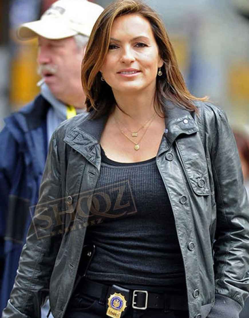 Law And Order Mariska Hargitay Leather Jacket
